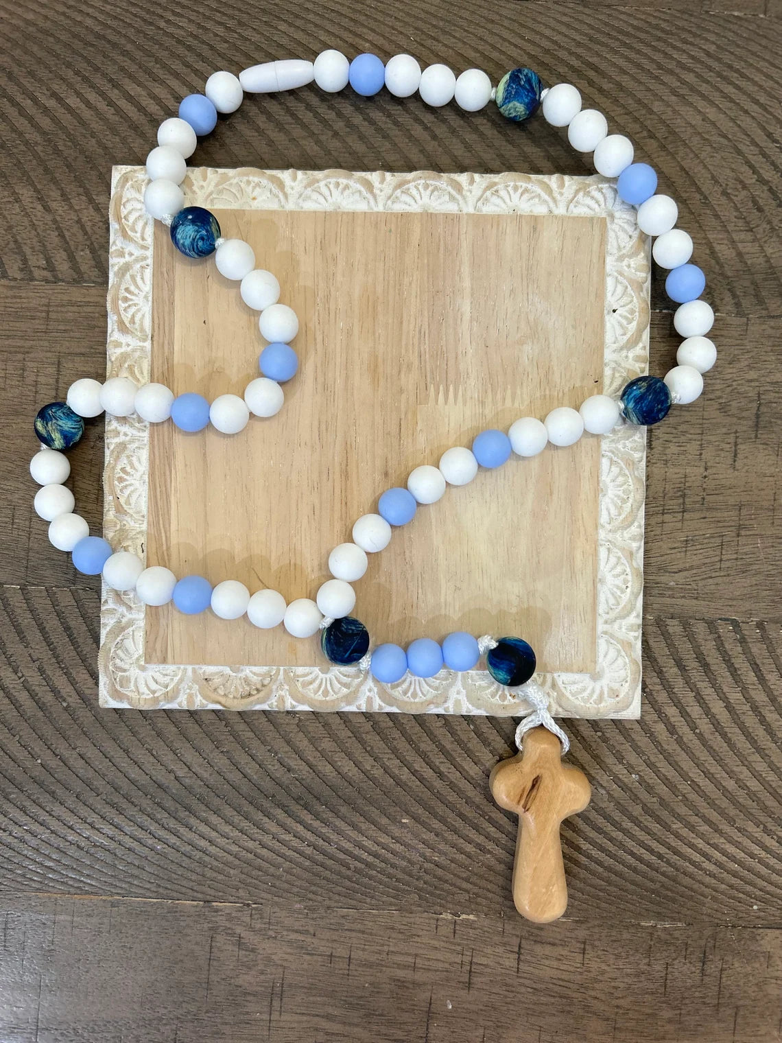 St. Michael - Handcrafted MINI Silicone Rosary