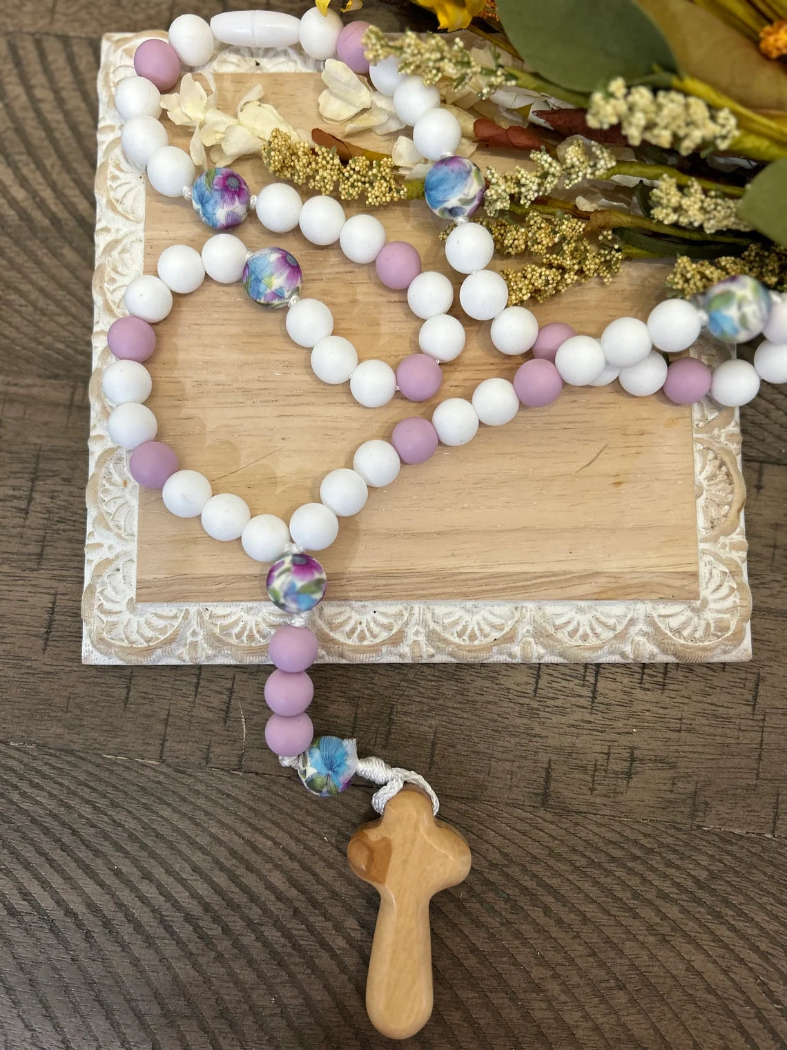 St. Natalia - Handcrafted MINI Silicone Rosary