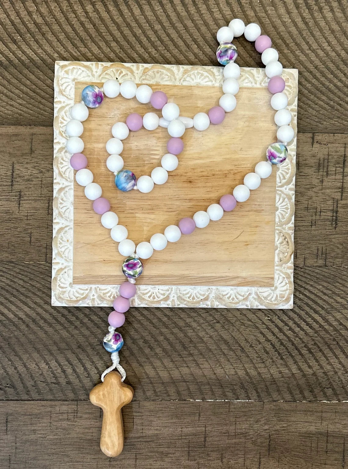 St. Natalia - Handcrafted MINI Silicone Rosary